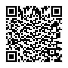 QR-код для номера телефона +260763561810