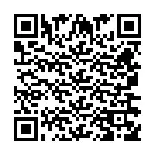 QR код за телефонен номер +260763561816