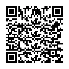 QR kód a telefonszámhoz +260763561845