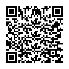 Codice QR per il numero di telefono +260763561880