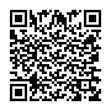 Código QR para número de teléfono +260763561884