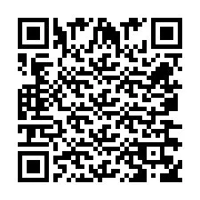 Codice QR per il numero di telefono +260763561889