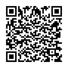 Código QR para número de teléfono +260763561890