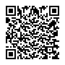 Código QR para número de teléfono +260763561891