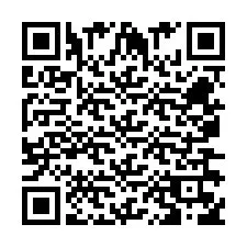 Codice QR per il numero di telefono +260763561893