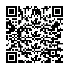 Codice QR per il numero di telefono +260763561895