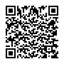 Código QR para número de telefone +260763561898