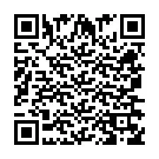 QR Code pour le numéro de téléphone +260763561918