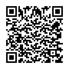 Codice QR per il numero di telefono +260763561929