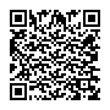 QR kód a telefonszámhoz +260763561939