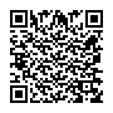 Codice QR per il numero di telefono +260763561945