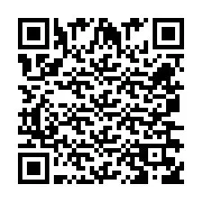 QR-koodi puhelinnumerolle +260763561949