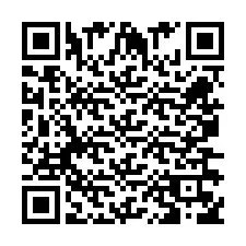 Kode QR untuk nomor Telepon +260763561969