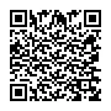 QR Code pour le numéro de téléphone +260763561980