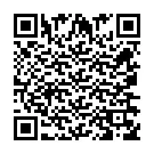 Código QR para número de telefone +260763561981