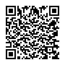 Código QR para número de teléfono +260763561988