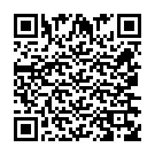 QR kód a telefonszámhoz +260763561991