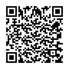 Kode QR untuk nomor Telepon +260763562009