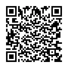 QR Code pour le numéro de téléphone +260763562010