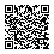 Codice QR per il numero di telefono +260763562012