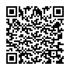 Código QR para número de telefone +260763562014