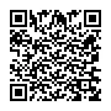 QR-код для номера телефона +260763562015