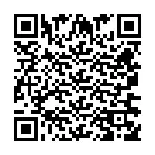 QR Code pour le numéro de téléphone +260763562016