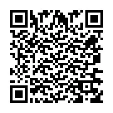 QR-code voor telefoonnummer +260763562019