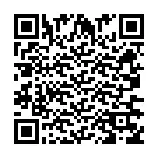 QR-code voor telefoonnummer +260763562030