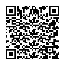 QR Code สำหรับหมายเลขโทรศัพท์ +260763562048