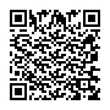 QR-code voor telefoonnummer +260763562050