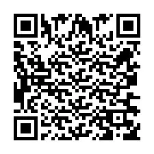 Código QR para número de teléfono +260763562061