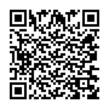 QR Code pour le numéro de téléphone +260763562068