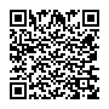 QR-code voor telefoonnummer +260763562086