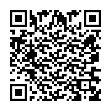 QR Code สำหรับหมายเลขโทรศัพท์ +260763562089