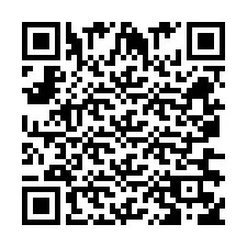 QR Code pour le numéro de téléphone +260763562090