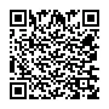 QR kód a telefonszámhoz +260763562093