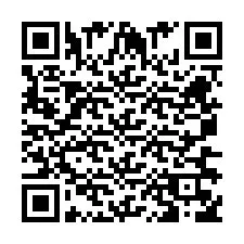 Código QR para número de teléfono +260763562106