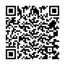 QR kód a telefonszámhoz +260763562107