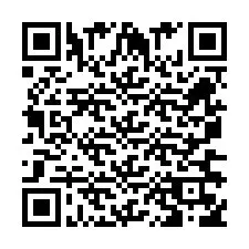 Código QR para número de teléfono +260763562111