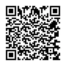 Código QR para número de teléfono +260763562117