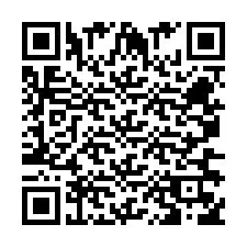 Codice QR per il numero di telefono +260763562123