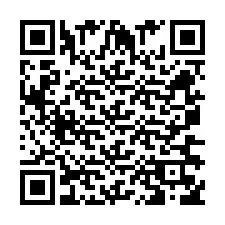 QR-koodi puhelinnumerolle +260763562140