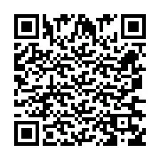 Código QR para número de teléfono +260763562145