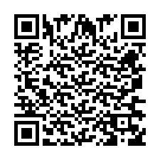 QR код за телефонен номер +260763562146