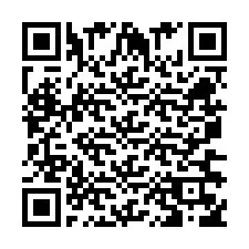 QR код за телефонен номер +260763562148