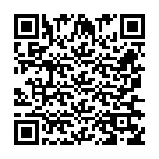 Código QR para número de teléfono +260763562155