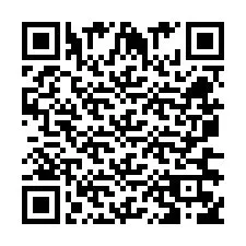 QR Code pour le numéro de téléphone +260763562158