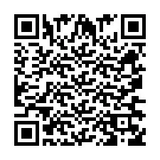 QR-code voor telefoonnummer +260763562180