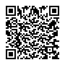 QR Code สำหรับหมายเลขโทรศัพท์ +260763562185